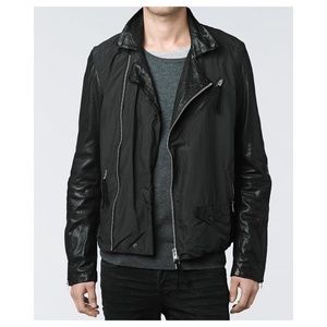 All Saints Lorent Leather Biker Jacket